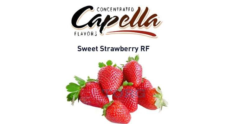 Изображение Ароматизатор Capella RF Sweet Strawberry Ароматизатор Capella RF Sweet Strawberry